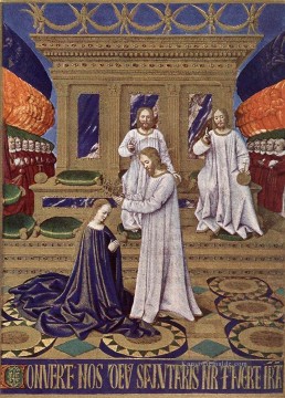 nu - Die Krönung der Jungfrau Jean Fouquet